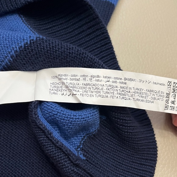 NWT - Zara Men’s Checked Polo Sweater - Size L - Picture 9 of 9